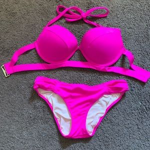 VICTORIA SECRET 2 Piece bikini Hot pink